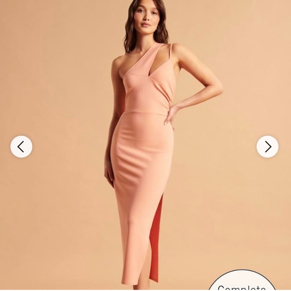 Abercrombie Asymmetrical One Shoulder Dress - Picture 1 of 3